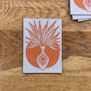 Card Orange sun