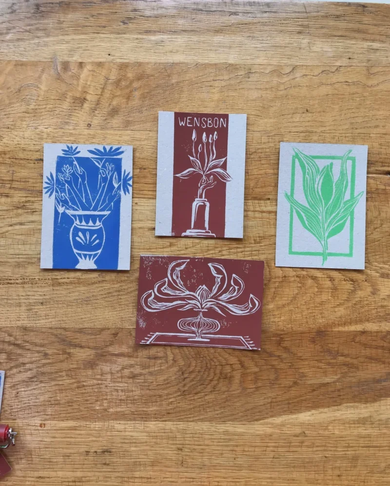 Card Set of 4, Flowers for you