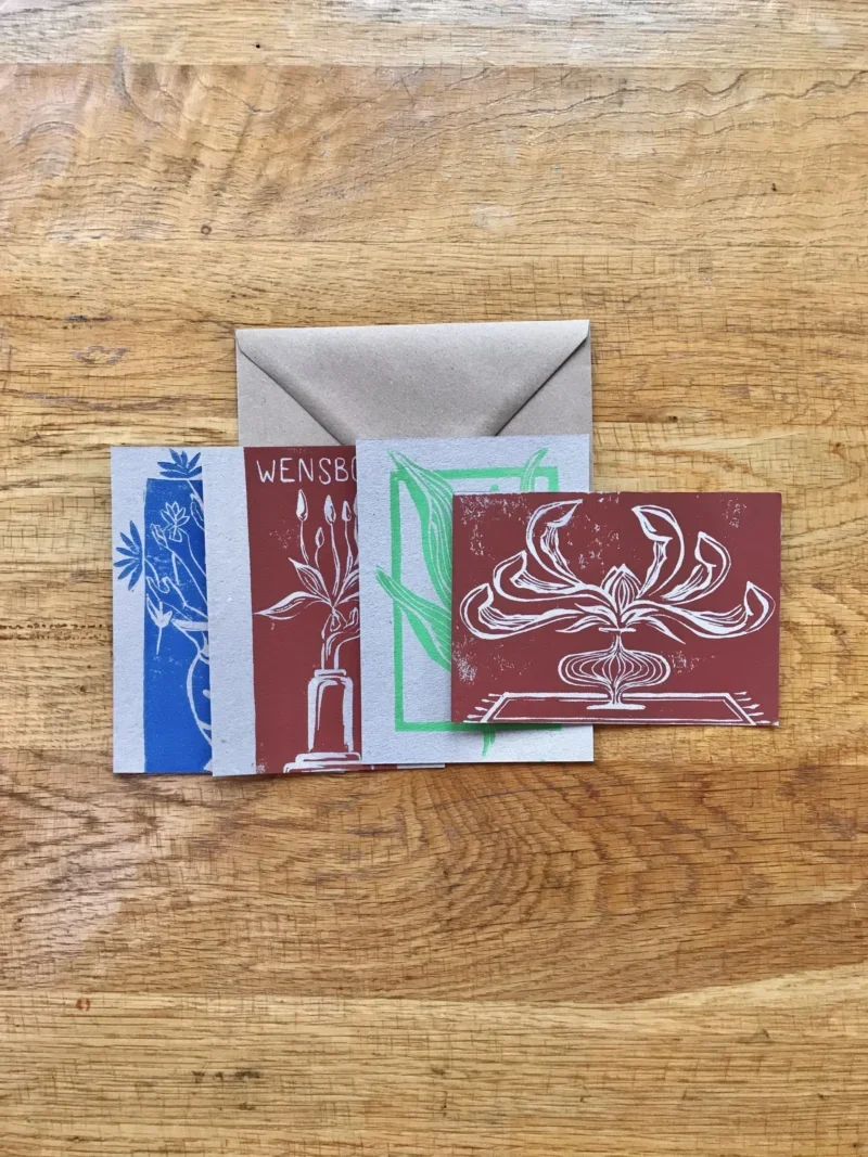 Card Set of 4, Flowers for you - Image 2